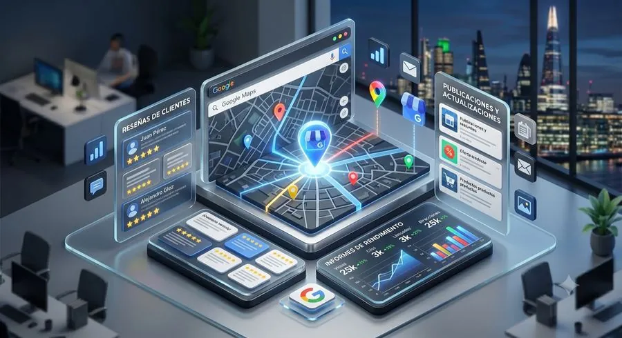 Optimización del perfil de Google Business: Maps, reseñas y métricas locales